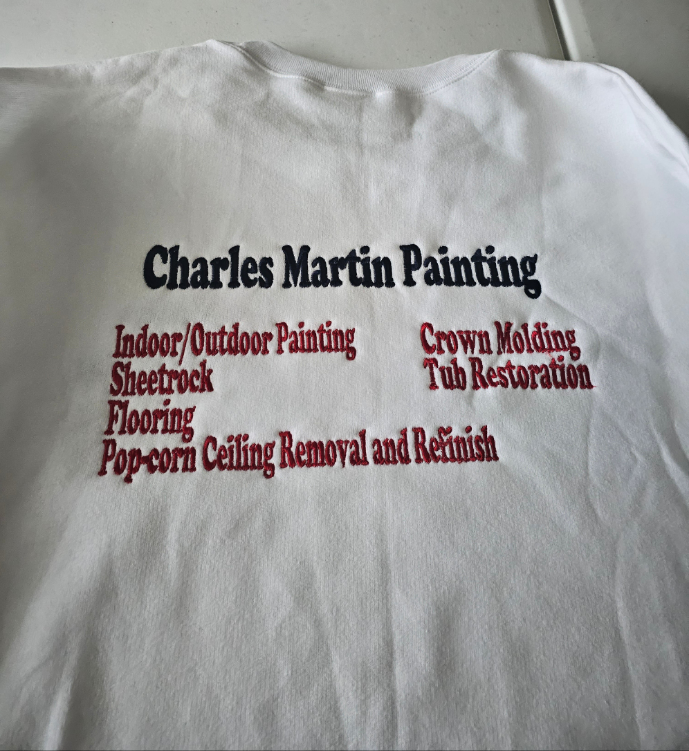 Custom Business Logo/Branding Embroidered Sweatshirt