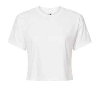 Buckle Bunny Embroidered Cropped Pullover