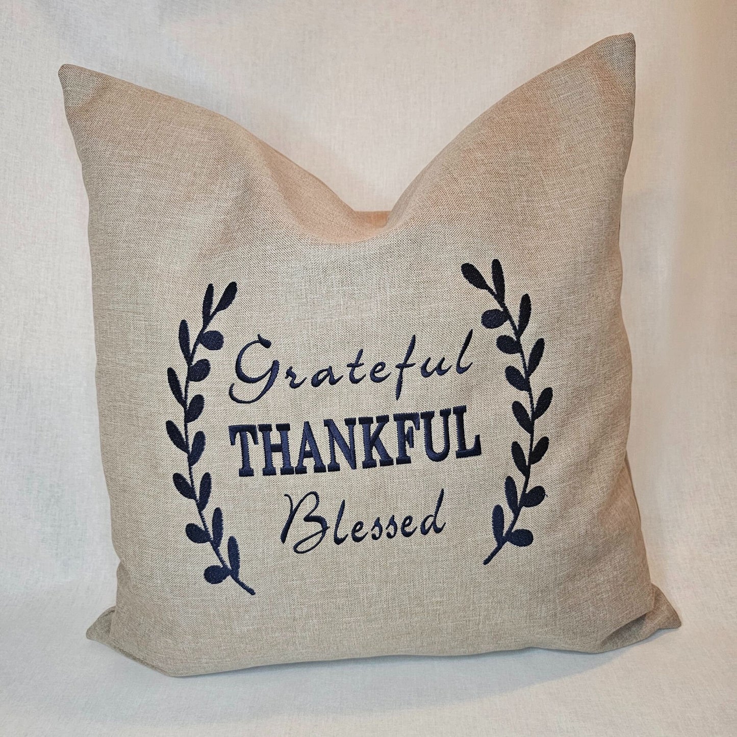 Custom Embroidered Pillow Cover