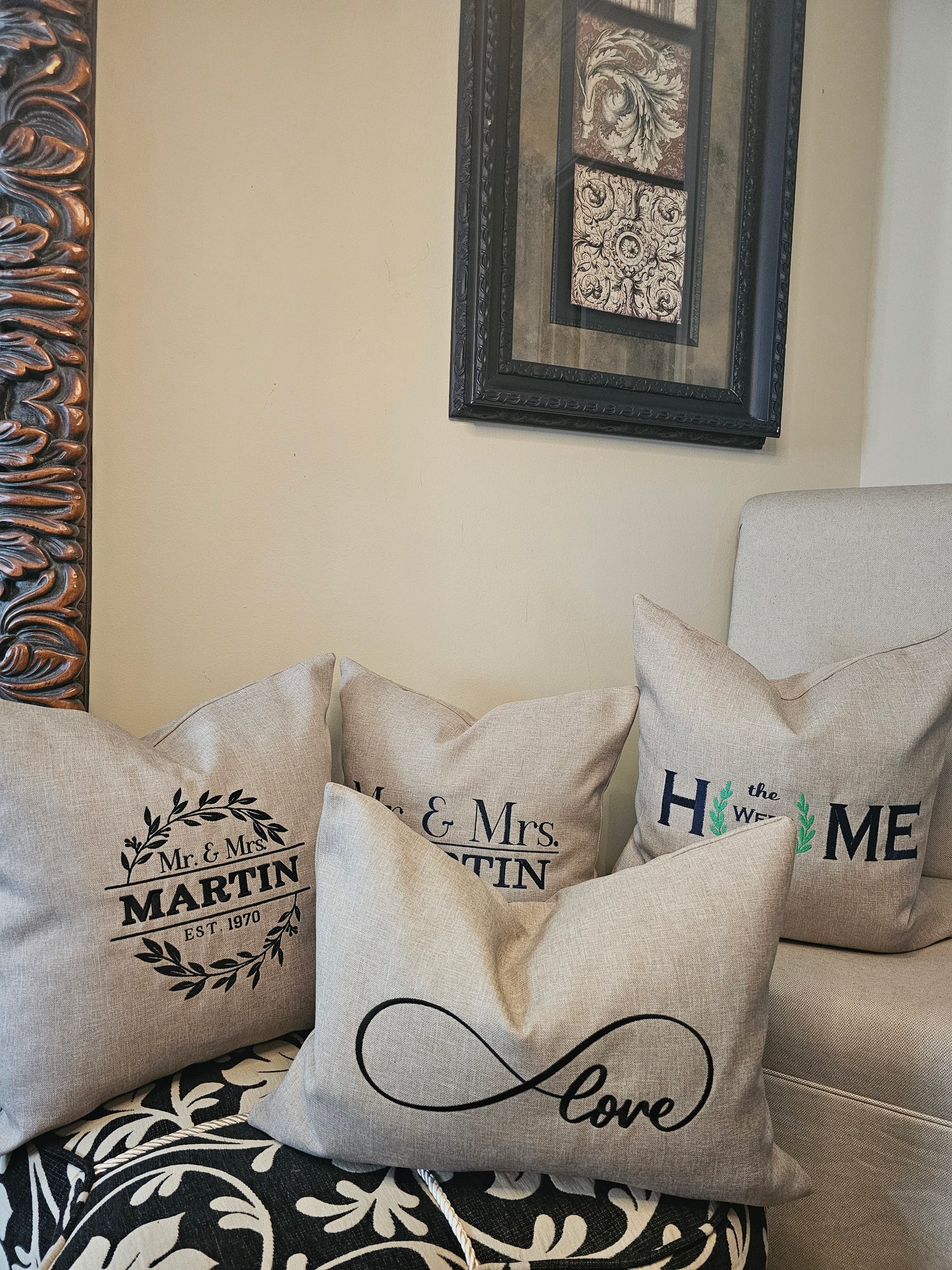 The Love Infinity Pillow Collection
