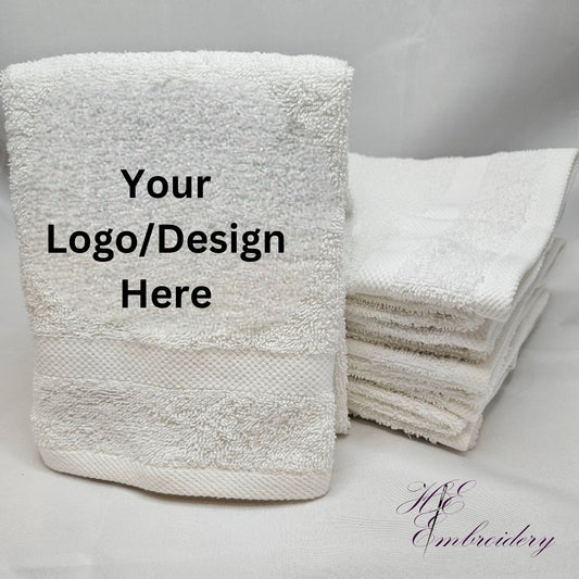 Custom Order Embroidered Gym Hand Towel Workout Fitness